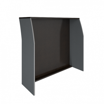 Стойка прямая 1200 Riva А.РС-2 Венге/Металлик_0