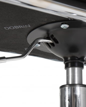 Офисное кресло для персонала DOBRIN TERRY Пудрово-голубой велюр MJ9-74_9