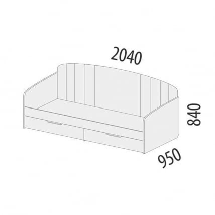 Кровать Николь 901.05_3