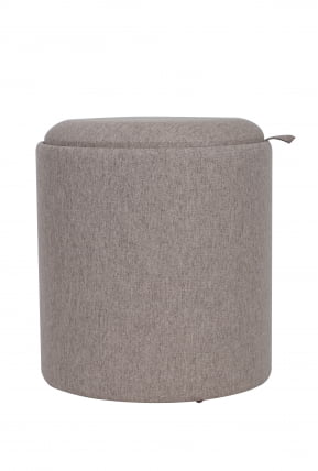 Пуф-столик с ящиком Хюгге S рогожка Бежевый_3