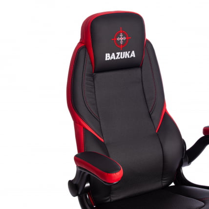 Кресло BAZUKA кож/зам, черный/красный, 36-6/36-6/06/36-161_8