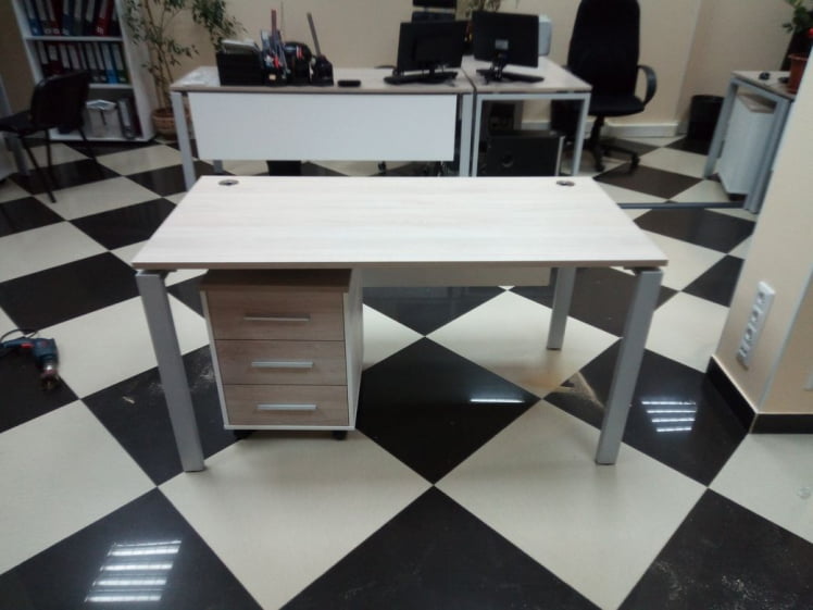 П-образный металлический каркас с траверсами Deka 7.07.14 К Металлик матовый муар_6