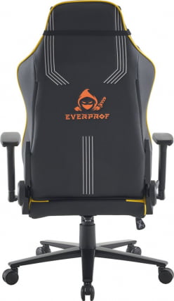 Кресло геймерское Everprof Rapid Экокожа Желтый_13
