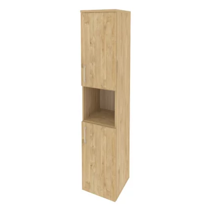 Шкаф высокий узкий правый ONIX O.SU-1.5(R) Тиквуд Светлый_0