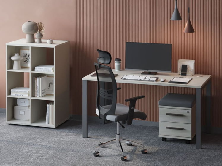 Стеллаж New Line NLN36342431 Дуб шамони темный_1