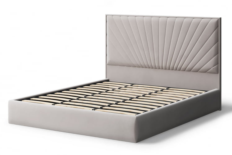 Кровать Леона, 2000*1800 мм, бежевый_1