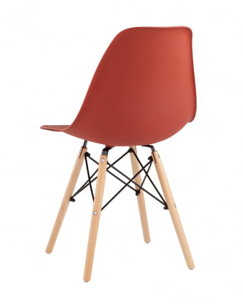 Стул Еамес Стйле ДСВ терракотовый (разборный каркас) / Eames Style DSW_4