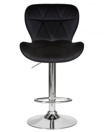 Стул барный ДОБРИН БАРНИ (черный велюр (МДЖ9-101)) 2 шт / DOBRIN BARNY (MJ9-101))_7