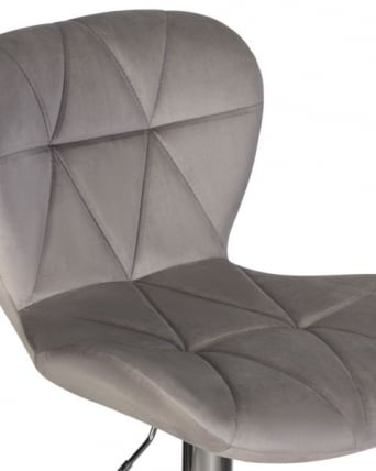 Стул барный ДОБРИН БАРНИ (серый велюр (МДЖ9-75)) 2 шт / DOBRIN BARNY (MJ9-75))_7