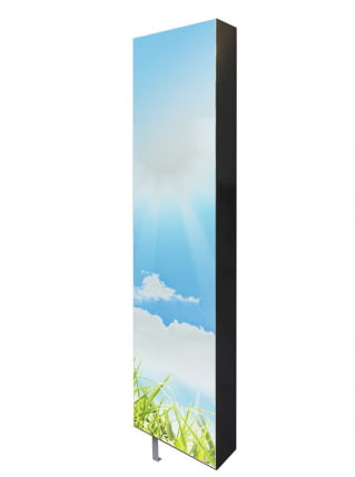 Поворотный зеркальный шкаф Драйв Шелф Арт (левый) Беленый дуб_10