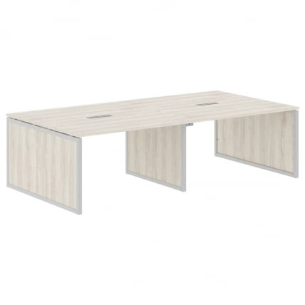 Конференц-стол XTEN-QP XQPSCT 2714 Сосна Эдмонт Серый_0