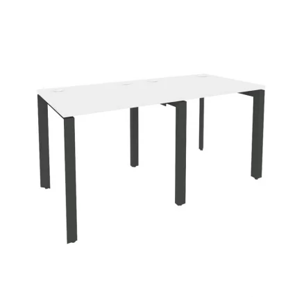 Рабочая станция на П-образном м/к ONIX O.MP-RS-2.0.7 Белый Бриллиант/Антрацит_0