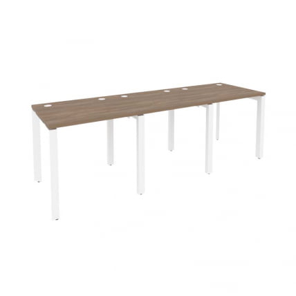 Рабочая станция на П-образном м/к ONIX O.MP-RS-3.0.7 Дуб Аризона/Белый_0