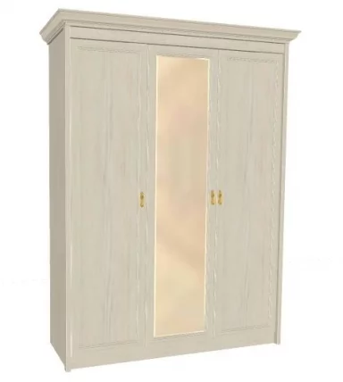 Шкаф 3-дверный Флоренция 671 Дуб гарвард_0