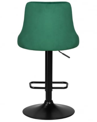 Стул барный ДОБРИН ДЖОСЕПХ БЛАCК (зеленый велюр (МДЖ9-88)) 2 шт / DOBRIN JOSEPH BLACK (MJ9-88))_4