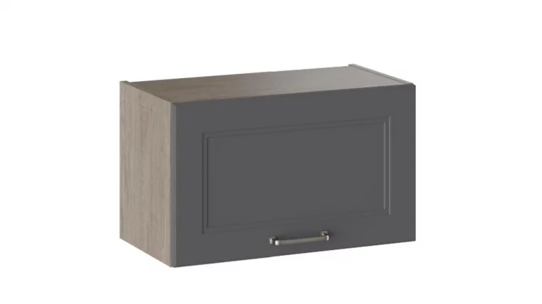 Шкаф навесной Одри В_36-60_1ДО Дуб Сонома трюфель/Серый шелк_0