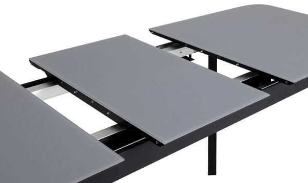 Стол раскладной Combi Glass 140-180 Automatic Natur/Dark matte glass_12