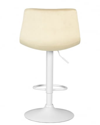 Стул барный DOBRIN TAILOR WHITE (бежевый велюр (MJ9-10)) 2 шт_5