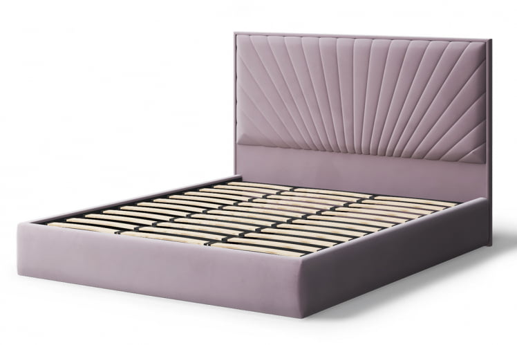 Кровать Леона, 2000*1800 мм, лиловый_1