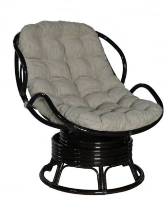 Кресло Папасан Челси вращающийся 23/03B венге_0