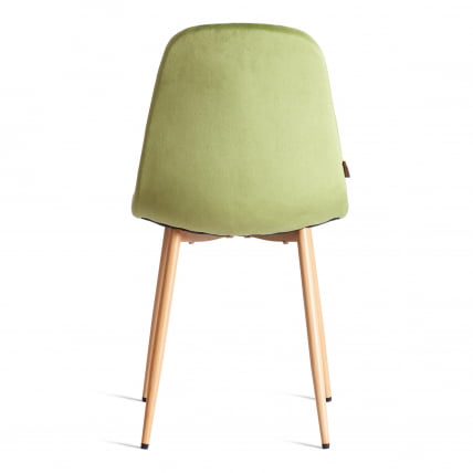 Стул БРЕЕЗЕ (мод. ДЖСC-58) Велюр/металл , 44 х 53 х 86 см, Греен (зеленый) ХЛР54 / натуральный / BREEZE (mod. JSC-58) Green HLR54_3