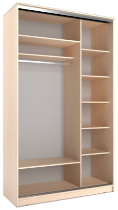 Шкаф-купе Хит-24-14-55 Дуб млечный_2