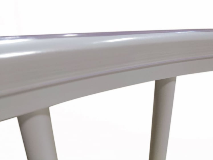 Кровать-трансформер с двумя матрасами и маятником Merry Happy Mini матовая Белая (3 в 1)_3