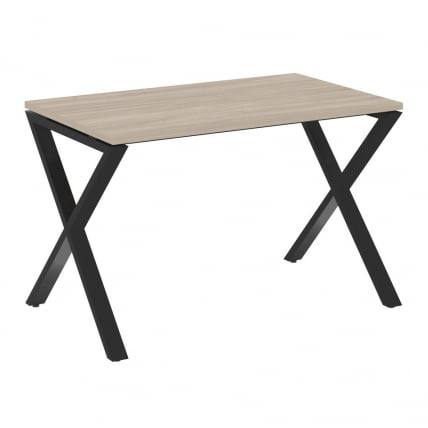 Стол рабочий LOFT VR.L-SRX-2.7 Металл черный Дуб Аттик_0