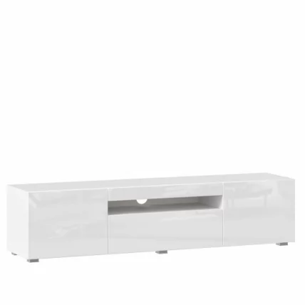 Тумба под ТВ 1600 Бруклин ЛД 685.050.000 Белый глянец_0