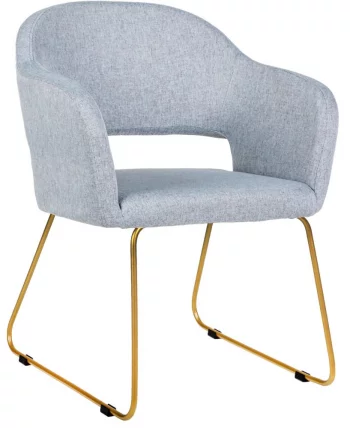 Кресло Oscar Грей/ЛинкЗолот_0