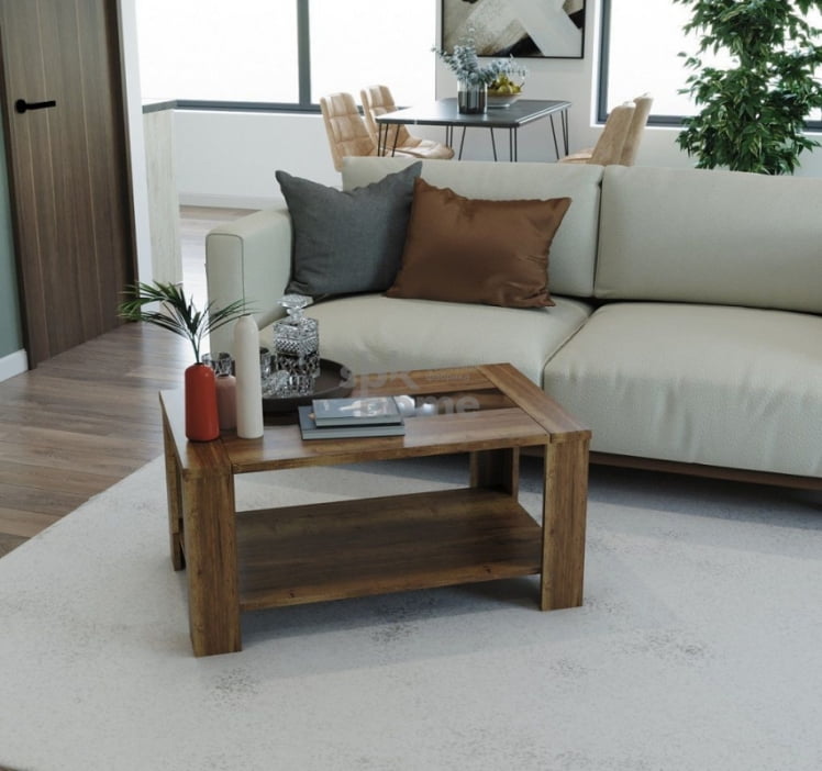 Стол журнальный, Кёльн (900*550*446) Дуб галифакс Табак, 60106 _1