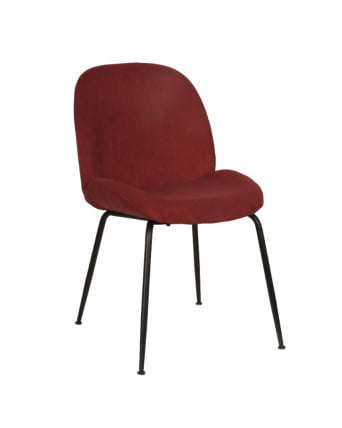 Стул Beetle велюр Красный_0