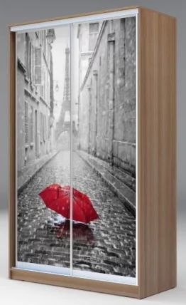 Шкаф-купе Хит-23-14-77 Париж Ясень шимо темный_0