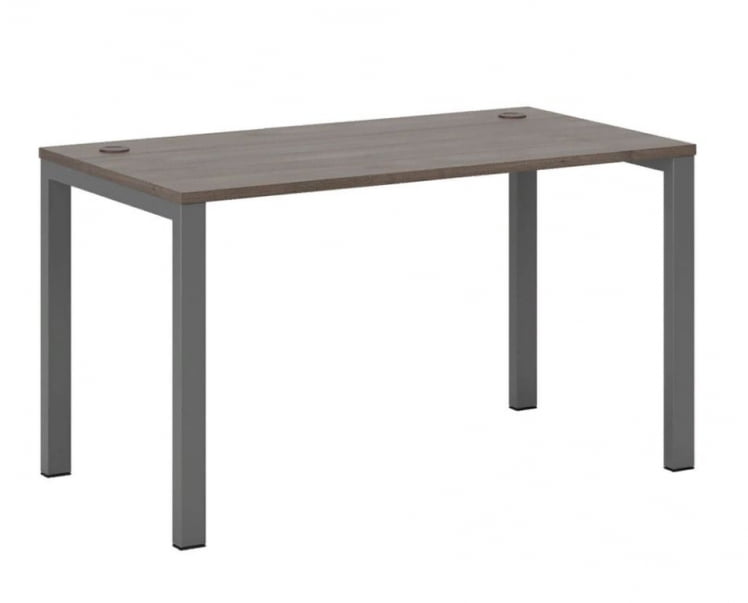 Стол письменный на металлоопорах New Line NLN36312234 Дуб шамони темный_0