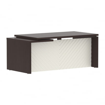 Стол руководителя правый Torr LUX TLCT 189 R Венге Магия Латте_0