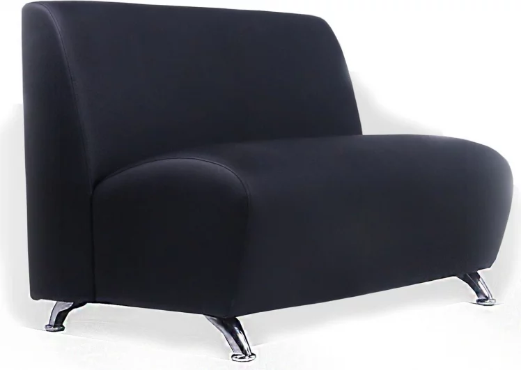 Диван Интер хром 2х местный (Терра 104)_1