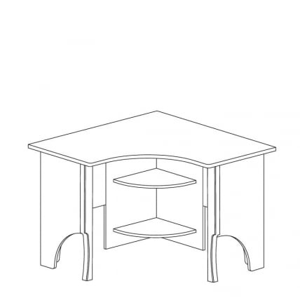 Стол угловой Ралли 858_2