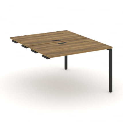 Двойной стол-приставка к опорным тумбам/шкафам CONCEPT CN.DSPR-002 Сандал Янтарный Антрацит_0