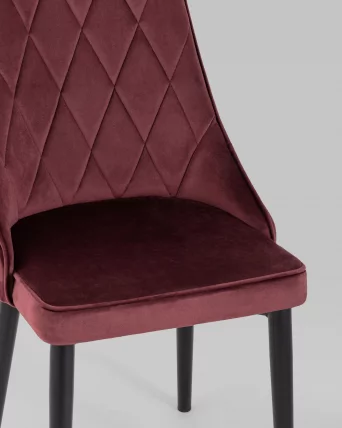 Стул Версаль велюр Винный_7