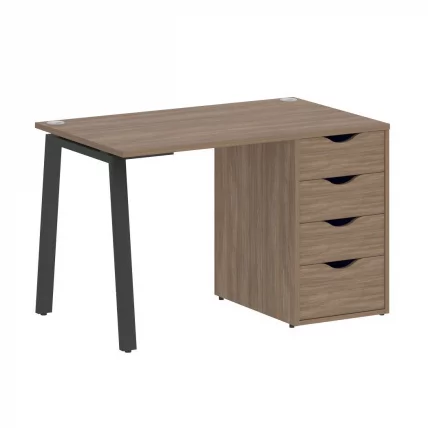 Стол письменный HOME OFFICE VR.SP-3-118.4.A Дуб Аризона/Антрацит металл_0