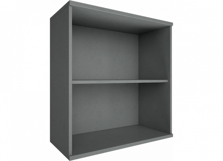 Стеллаж низкий широкий Riva А. СТ-3 Серый_0