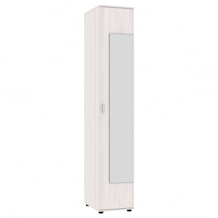 Шкаф распашный Алиса (H2_M) 2230х400х540 ручка скоба 96мм (ЯАС)_0