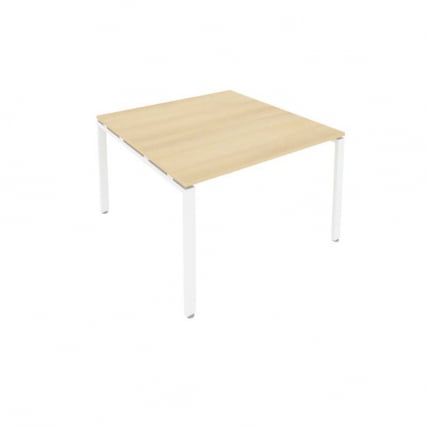 Переговорный стол (1 столешница) Metal System Б.ПРГ-1.2 Акация/Белый_0