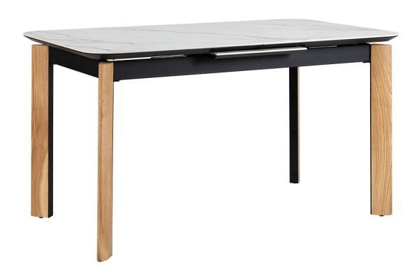 Стол раздвижной Combi Ceramic 120-150 Automatic Natur//Light marble_0