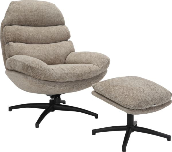 Кресло-реклайнер Еверпроф Черрй Ткань Бежевый / Everprof Cherry_0