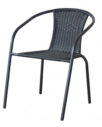 Комплект мебели Асоль LRC03/LRT03-60x60 Black (2+1)_1