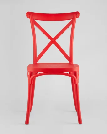 Стул пластиковый Кроссбэк Красный_2