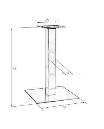 Подстолье обеденное DOBRIN EVAN_1