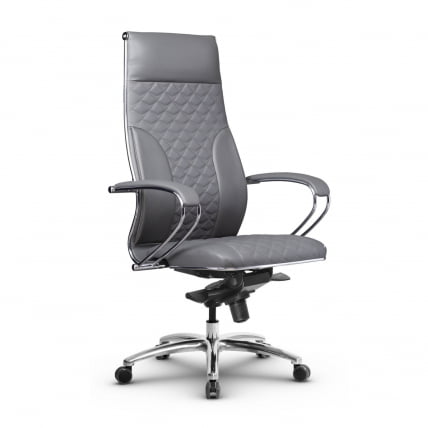 Кресло руководителя Metta L 1c 44C/K Комплект 1 Серое_0
