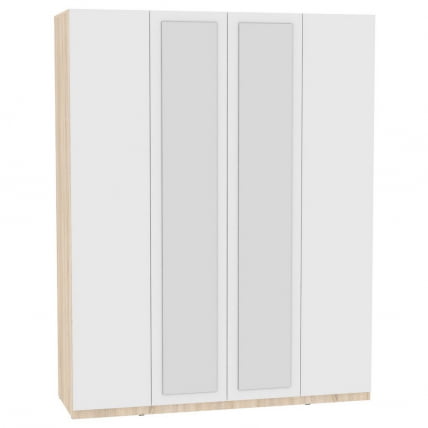 Шкаф распашный Р-230х180х60-1-ПО-М(ДСС-Белый) / R-230х180х60-1-PO-M(ДСС-Белый)_0